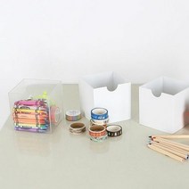 큐빅스미니 서랍함 수납박스 수납함 인테리어가구, 레드