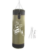 샌드백거치대 샌드백 걸이 아파트 hang kick sandbag empty boxing sand bag boxing training 싸움 가라테 펀치 펀칭 샌드 백 with, 녹색-60cm