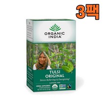 Organic India 오가닉 인디아 툴시 차 오리지널 18티백