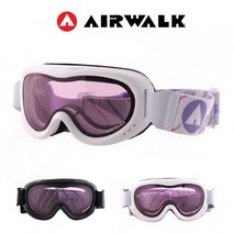 에어워크 AW-617DR 주니어 여성용 스키고글 안경병용, 화이트/FREE