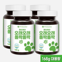 강아지 관절 영양제 애견 슬개골 글루코사민 대용량 펠렛, 4개