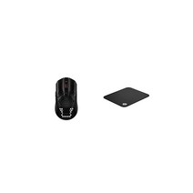 세트 구매 HyperX Pulsefire Haste 무선 게이밍 마우스 게이머용 초경량 육각 쉘 디자인 61그램 블랙 4P5D7AA & SteelSeries 패드 소형 논슬립, 상세페이지 참조, 상세페이지 참조