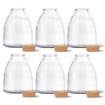 미르코리아 코르크 유리병 CR600R, 600ml, 90개