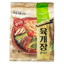 풀무원 생면식감 육개장칼국수 120.9g, 50개