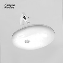 오발린 언더 카운터 세면기 CCAS0470 세면대 교체 매립 부속 아메리칸스탠다드 더타일, 오발린 언더 카운터 세면기_CCAS0470