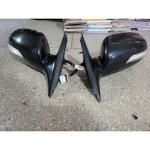 그랜져TG 백미러 더럭셔리그랜져 백미러 그랜져TG 사이드미러 검정색 10핀 중고, 운전석, 1개