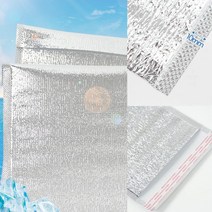 은박 보냉봉투 50P세트(25X25CM) 은박지퍼백 알루미늄파우치 레토르트파우치