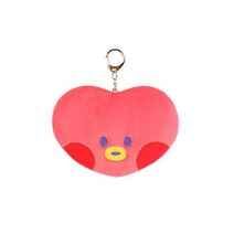BT21 미니니 인형 파우치 키링 열쇠고리 인형가방 화장품 가방고리 동전지갑 에어팟 파우치(M)