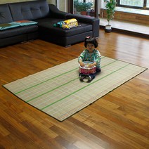 굿즈트리 [굿즈트리]내츄럴 자수 야생초 돗자리(중), 단품없음