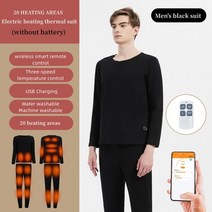 여성스키복 스키복 남자스키복 겨울 난방 속옷 정장 usb 배터리 전원 전기 가열 양털 안감 스키 열 탑 바지 스마트 제어 온도