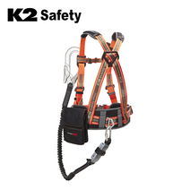 K2 전체식 안전벨트 KB-9202 산업용 안전그네 엘라스틱죔줄