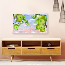 사과그림 사과나무 풍수 캔버스액자 그림드림 5Ap55C _ 999763EA, 쿠팡 본상품선택