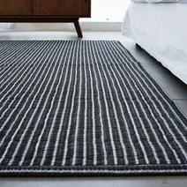 스트라이프 시어서커 누빔러그 100x150