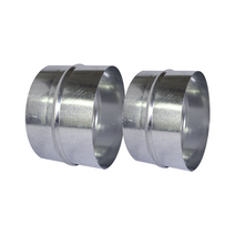 일반 연결 정소켓 덕트 닥트 부속 부자재 호스 배관 75mm/100mm/125mm/150mm/200mm, 연결(정)소켓 200mm