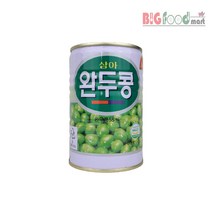 삼아 완두콩 400g 콩통조림, 1개