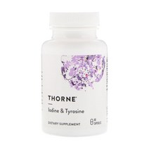 쏜리서치 아이오딘 & 타이로신 캡슐 글루텐 프리, 60캡슐, 1개