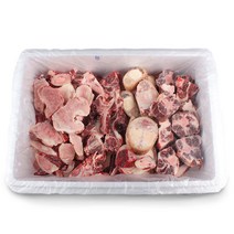 [전통참한우] 사골2kg+잡뼈2kg+우족1kg+꼬리반골1kg 총 6kg (실속형), 1개