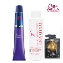 웰라 콜레스톤 퍼펙트 리치 16컬러 80g / 산화제+앰플증정, 로즈브라운 (88/75), 1개