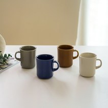 킨토 슬로우 머그컵 400ml, 그레이 (4022)