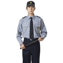 추동 경비복 KSK-25-2 상의-회색 하의-곤색 별매 경비 가을 겨울 근무복 남성 여성 KP-동경비 일육, 경비복-바지-곤색, 36인치(2XL)