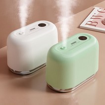 휴대용 가습기 사무실 무소음 가습기 세척편한, 흰색