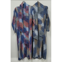 [우노핏]도형손주름원피스+스카프