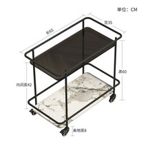 트롤리 업소용 관리실 피부 스텐 미용 틈새 비라 서빙 수납함 이케 귀저기 주방 접이식 카트, 그레이 글라스+판도라 플레이트