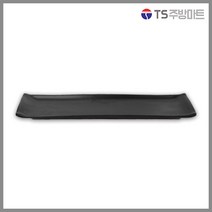 [돌산멜라민] 체크(흑) - 야채접시 (업소용그릇 멜라민그릇 예쁜그릇 식당접시 멜라민볼 멜라민찬기 검정색그릇), 블랙