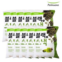[풀무원]블랙김스낵 와사비(75g)x10봉, 없음