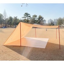 코스트코 트레이더스 다이소 이마트 캠핑 텐트 타포린 그라운드시트 방수포 풋프린트 타프, 청색, 경량코팅