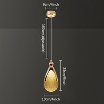 식탁 조명북유럽 스타일 크리스탈 LED 펜던트 램프 실내 샹들리에 집 침실 거실 주방 식탁 행잉 라이, 03 Natural White, 02 Type A_03 Natural White