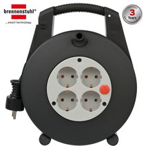 브레넨스툴 베리오라인 4구 케이스형 케이블연장선 케이블릴 15M 1094200