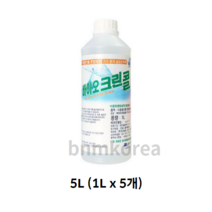 진로발효 바이오크린콜 75% 뿌리는 살균소독제, 5L, 1개