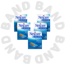 3M 넥스케어 숨쉬는 방수밴드 투명 중형 10매 x 5개 방수드레싱, 3M 숨쉬는 방수밴드 중형 5개