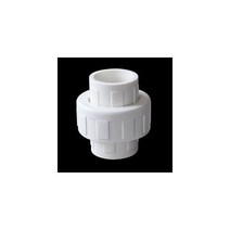 PVC 파이프 유니온 커넥터 수족관 어항 물 동일한 피팅 관개 정원 스트레이트 20mm 25mm 32mm 40mm 50mm 1 개, 20mm_WHITE