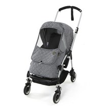 맘네스트 부가부 비플러스 비3 비5 비6 유모차 전용 호환 방한 커버, 블랙멜란지