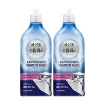 자연퐁 스팀워시 식기세척기 전용 헹굼제 500ml x 2개