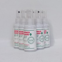 무무스가드 플러스 액 60ml 6개 모기기피제 로하스인증 천연 아카리딘15% 야외 캠핑 공연장 산책 낚시