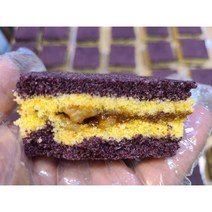 온누리떡집 흑미호두설기 흑미떡 호두떡 단호박 흑미 흑미샌드 흑미호두샌드 온떡 급냉떡 20개