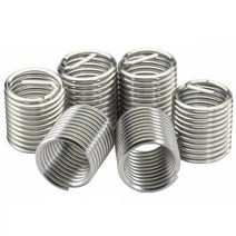 헬리코일 helicoil kit 50pcs 나사 삽입 세트 m3 m4 m5 m6 m8 나사 수리 삽입 키트 헬리코일 수리 도구, 50개, m8x1.25x2d
