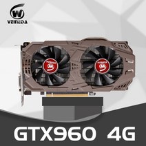 Veineda gtx 1050ti 4g 오리지널 그래픽 카드 128bit gddr5 gtx 960 4gb 1050ti 4gb gtx750ti 4gnvidia geforce 게임용, GTX960 4GB
