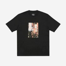 [정품] 팔라스 다운타운 티셔츠 블랙 - 23SS Palace Downtown T-Shirt Black