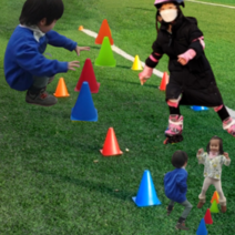 미니 라바콘 축구콘 반환점 삼각콘 콘 10개, 옐로우