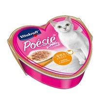 비타크래프트 포에시 하트 칠면조+치즈 소스타입 고양이캔 (85gx15p)