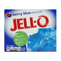 Jello 젤라틴 베리 블루, 170g, 1개