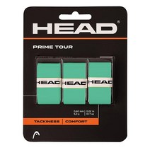 HEAD 프라임 투어 오버그립 12팩 - 블랙, 3-Pack