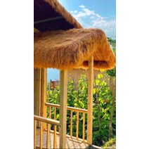 초가 플라스틱 인조 지푸라기 농가 초가집 지붕 건초 볏집 파라솔, 23. [일반암호화] 밀짚노랑(가로 2m X 세로 20, 1개