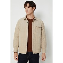 코오롱Fnc 코듀로이 퀼팅 캐주얼 셔켓 가벼우면서 흡습속건성이 우수한 3M THINSULATE 충전재를 사용하여 보온성이 우수함