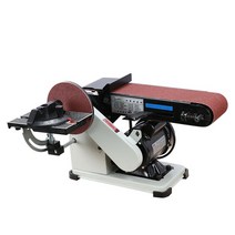 고출력 전기 사포 연마기 벨트 샌딩 목공 220V 0-60 ° 각도 조절 가능 750W, [01] 450W