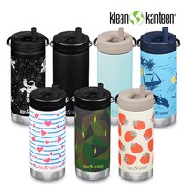 클린켄틴 TK 와이드 355ml 보온보냉 물병, 블랙 BK, 1개